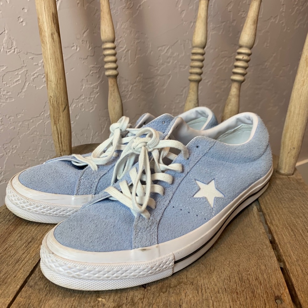 Converse one Star blue suede